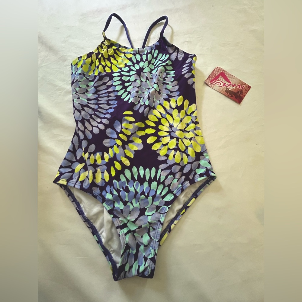 A perfect one piece Kanu Surf purple swimsuit!